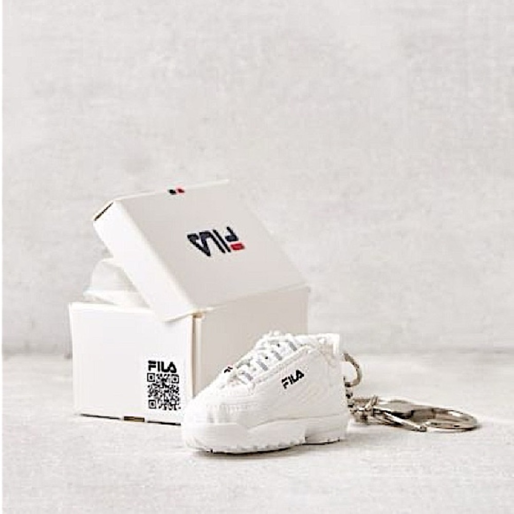 FILA Shoe KeyChain with Shoe Box Collectible